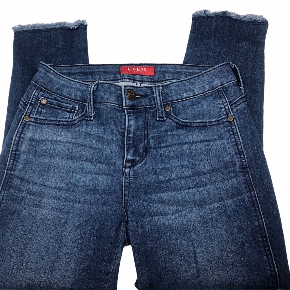 Guess Stretch Denim Jeans Mid Rise Size 25